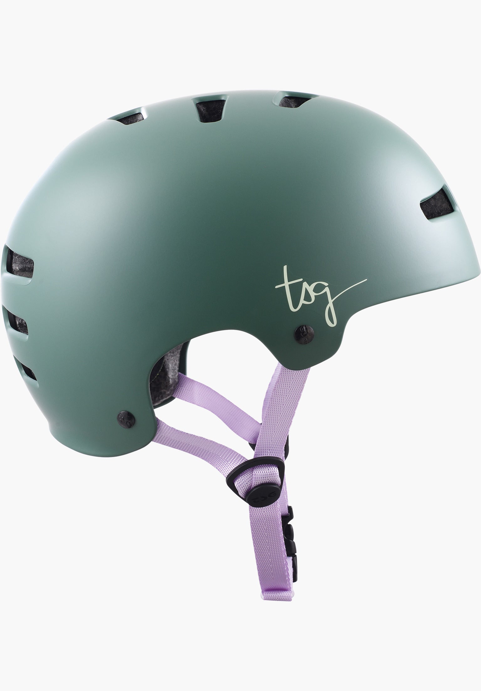Evolution Women Solid Color TSG Helm in satin foliage green – TITUS