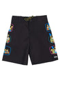 x Simpsons Family D Bah Po Toddler Boardshorts black Vorderansicht