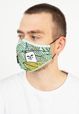 Nermal Leaf Ventilated Mask green Close-Up1