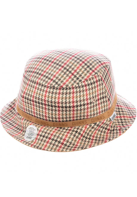 Bucket Hat Cockkicks red-grey Close-Up1