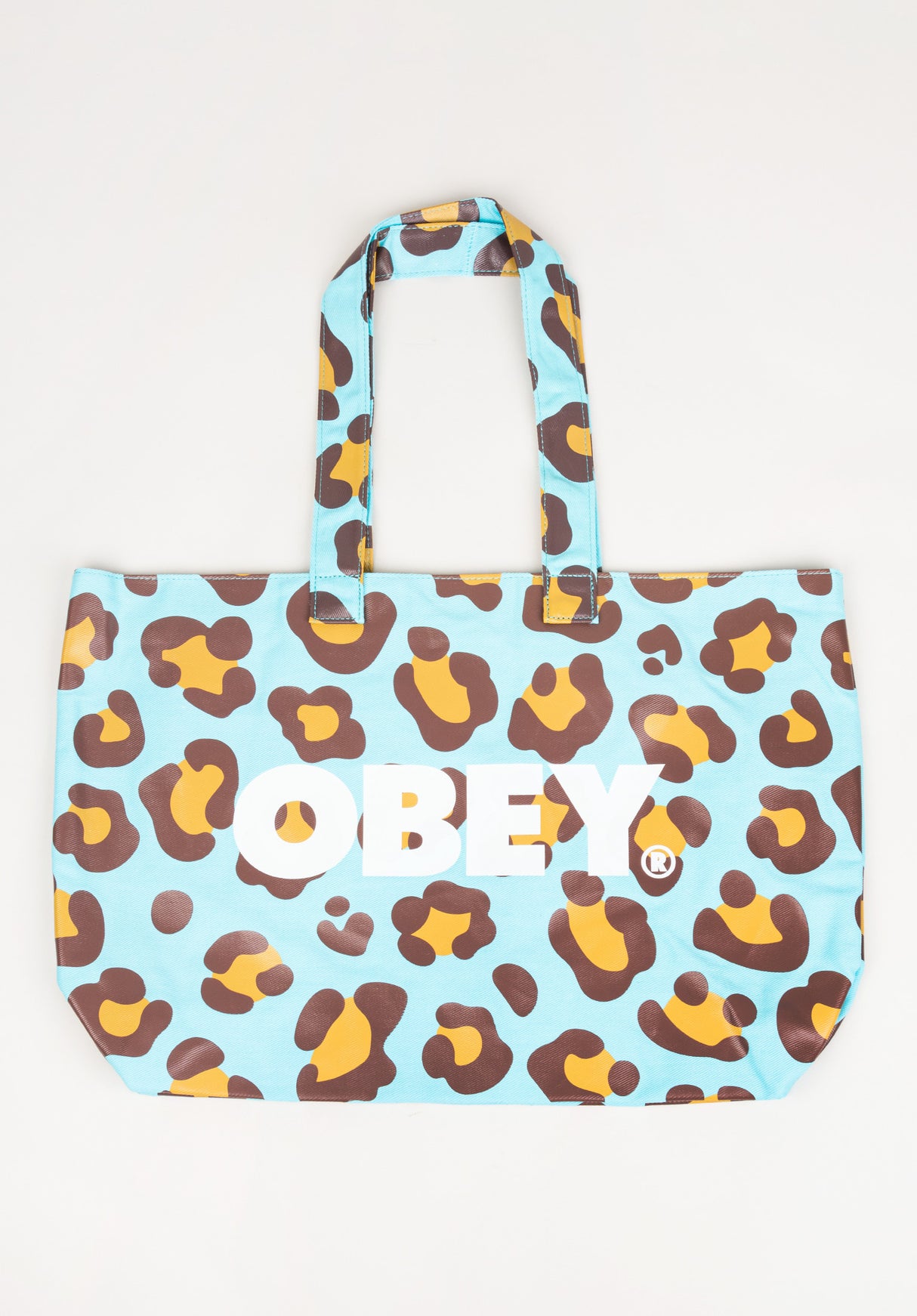 Obey Leopard Tote Bag soapsudmulti Vorderansicht
