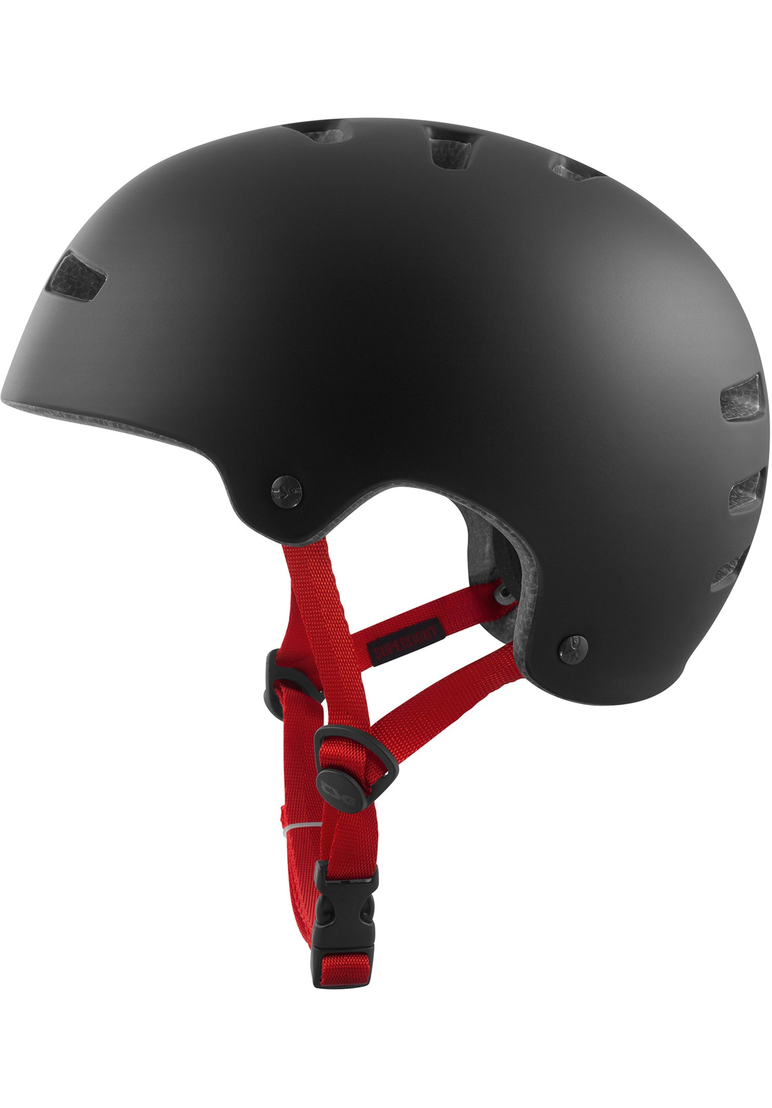 titus fahrradhelm Superlight Solid Color TSG Helm in satin-black – TITUS