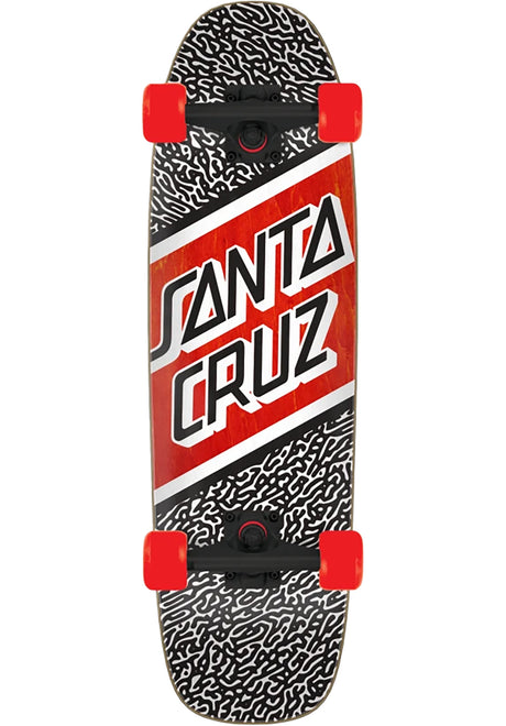 Amoeba Street Skate black-white Vorderansicht