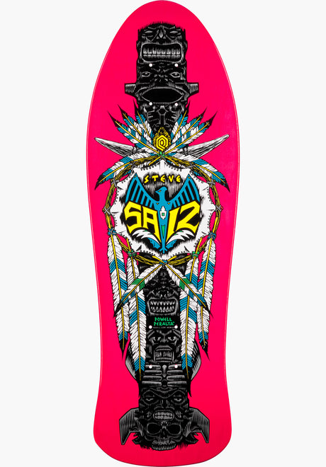 Steve Saiz Totem pink Vorderansicht