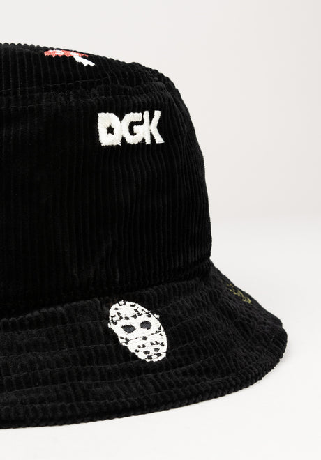 Tranquil Bucket Hat black Rückenansicht