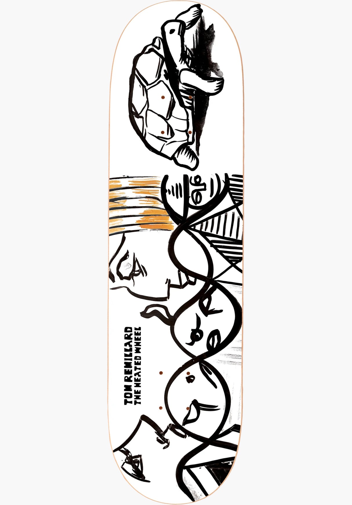 Tom Remillard Pro Model Ocean View white-black Vorderansicht