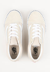 Old Skool Kids checkerboard-foxing-frenchoak Close-Up2