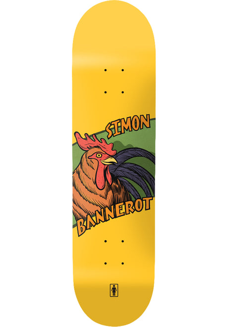 Bannerot Rooster yellow Vorderansicht
