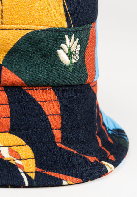 Wild Horses Bucket Hat multicolored Rückenansicht