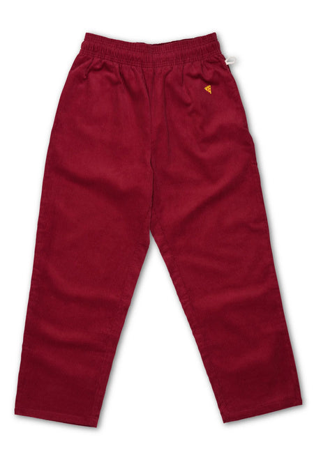 x Cookman Emoji Baggy Corduroy wine Vorderansicht