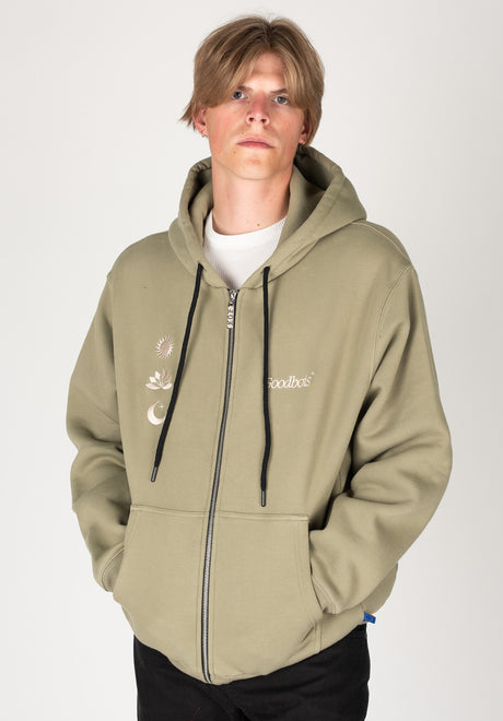Lotus khaki Rückenansicht