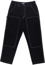 Brace Double-Knee Canvas Carpenter Pant black Vorderansicht