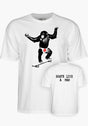 Skate Chimp white Vorderansicht