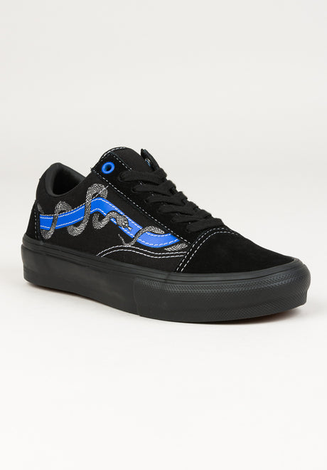 MN Skate Old Skool Breana Geering breanageeringblue-black Vorderansicht