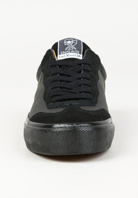 VM004 Milic Leather/Suede Low duoblack-black Rückenansicht
