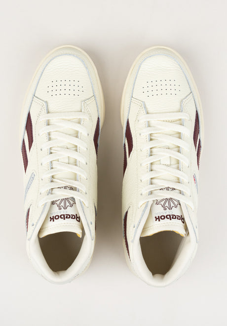 Club C Form Hi vintagechalk-burgundy Close-Up2
