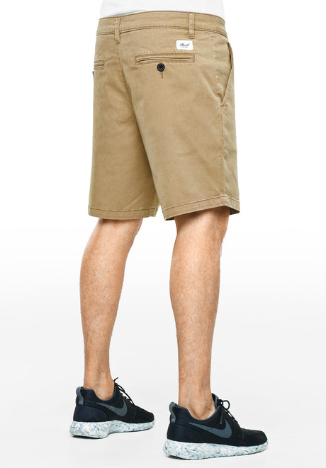 Flex Chino darksand Rückenansicht