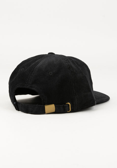 Burleys Cord flintblack Rückenansicht
