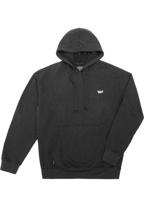 Fordham Pigment Dyed Custom Fleece black Vorderansicht