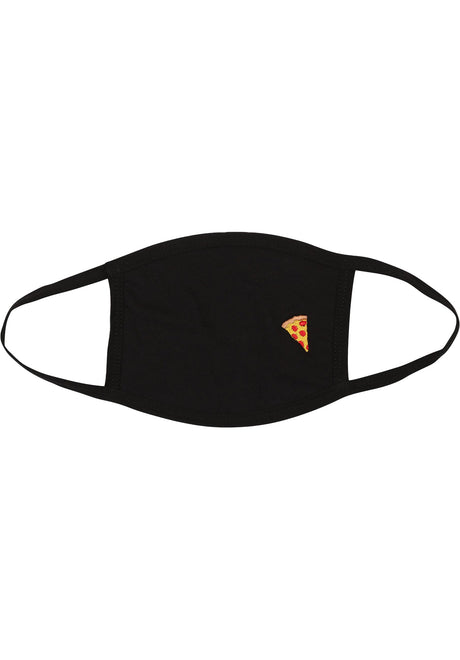 Emoji Face Mask black Vorderansicht