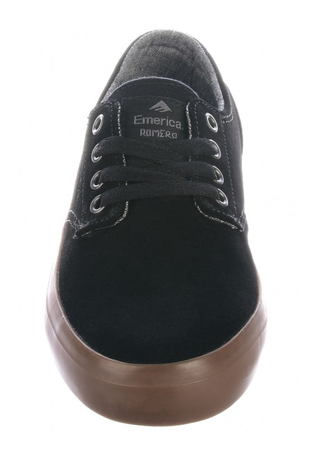 Romero Laced Kids black-gum Rückenansicht