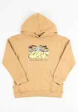 Bubble Woods Hood khaki Vorderansicht