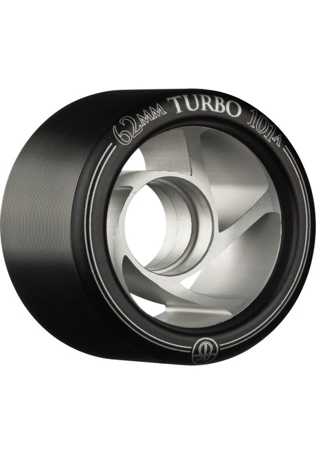 Turbo Clear Aluminum Hub 101A Left 4er black Vorderansicht