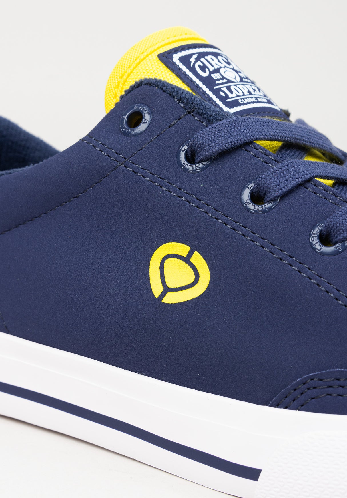 Lopez 50 Slim navy-yellow-white Unteransicht