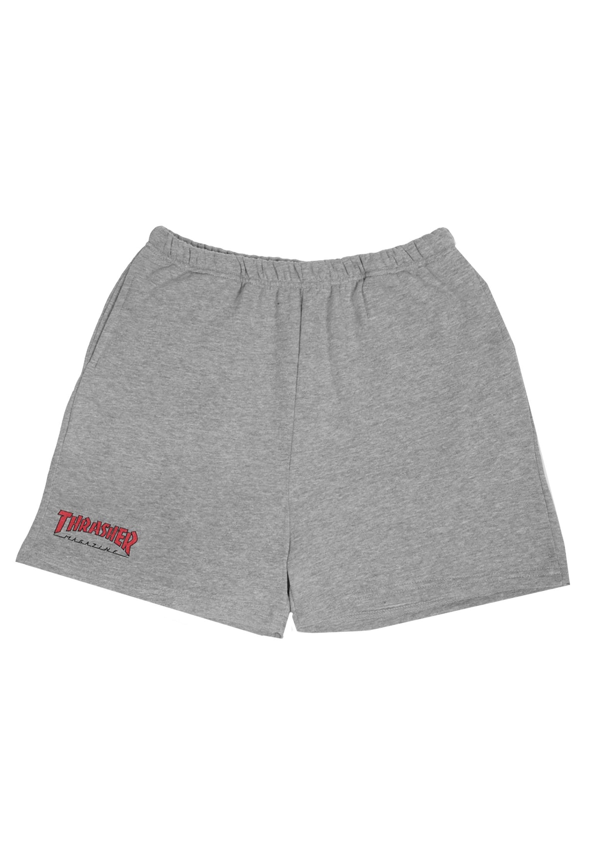 Outlined P.E. Shorts Girls heathergrey Vorderansicht
