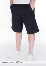 Presenter Short blackrinsed Vorderansicht