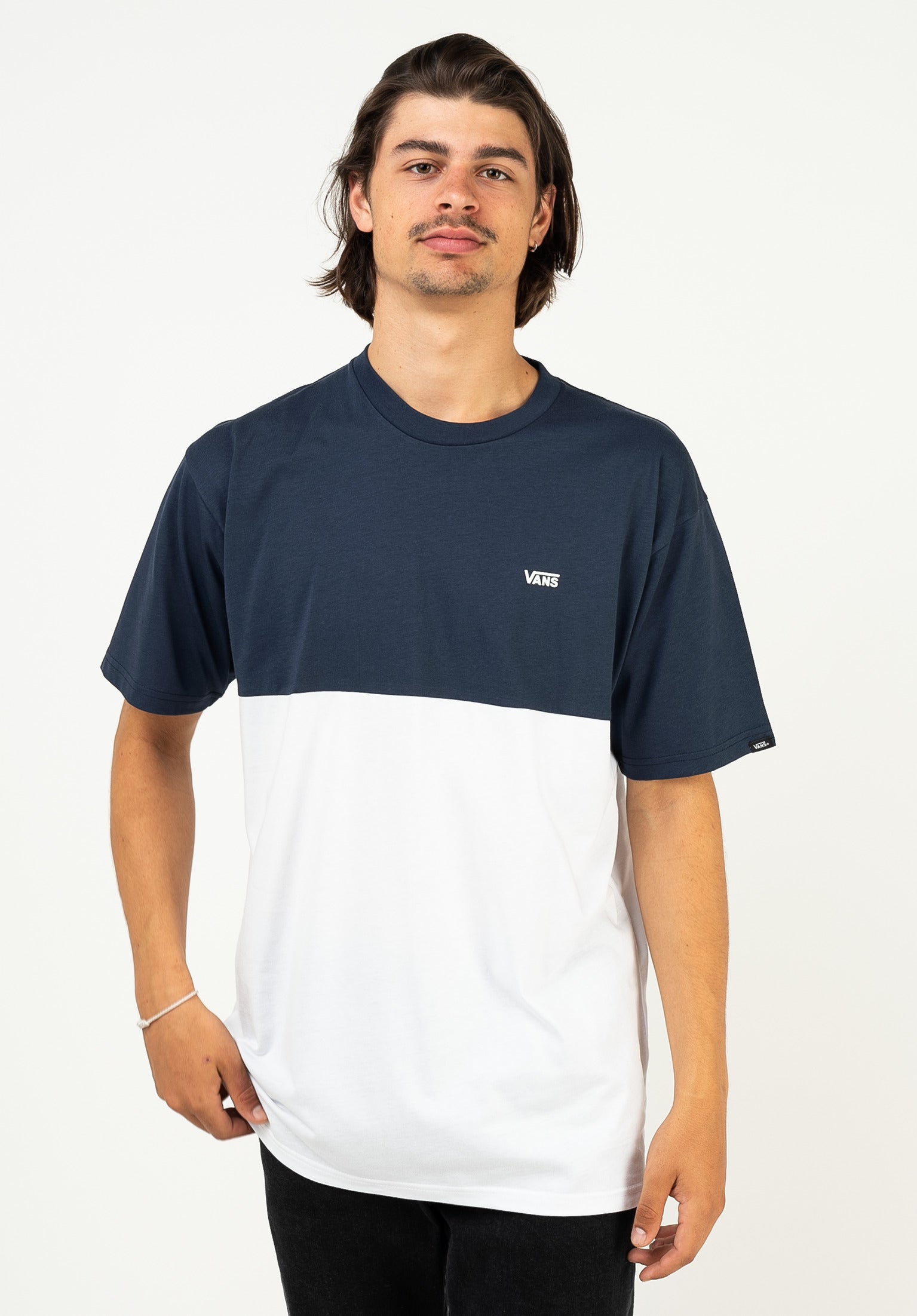 Colorblocked shirt discount