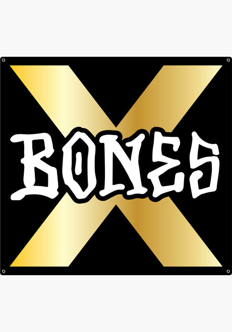 X-Formula Bones Banner black Vorderansicht
