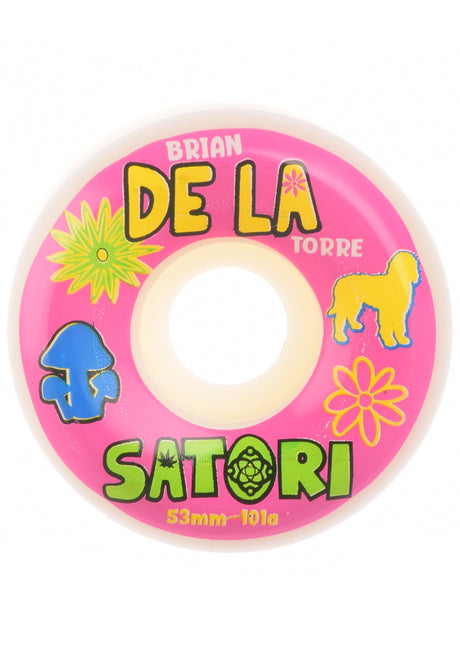 Brian Delatorre DE LA Satori V2 (Conical Shape) 101A white Vorderansicht