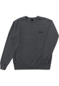 Go-To Pigment Dyed Crew Fleece pepper Vorderansicht