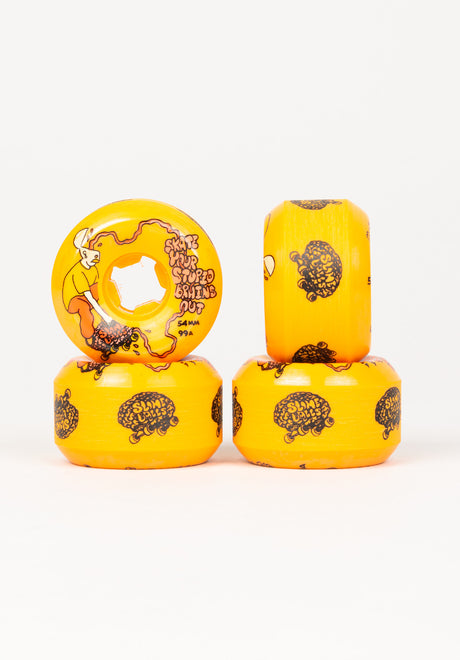 Stupid Brains Speed Balls 99A orange Vorderansicht