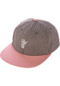 Micro Houndstooth 6 Panel dustyrose Vorderansicht