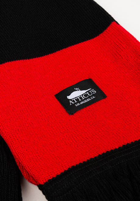 Huston black-red Rückenansicht