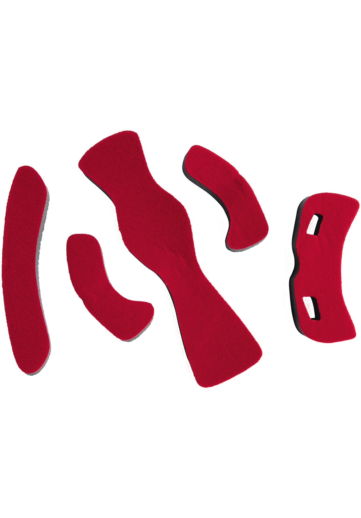 Toddler Helmet Pad Kit DC 5er red Vorderansicht