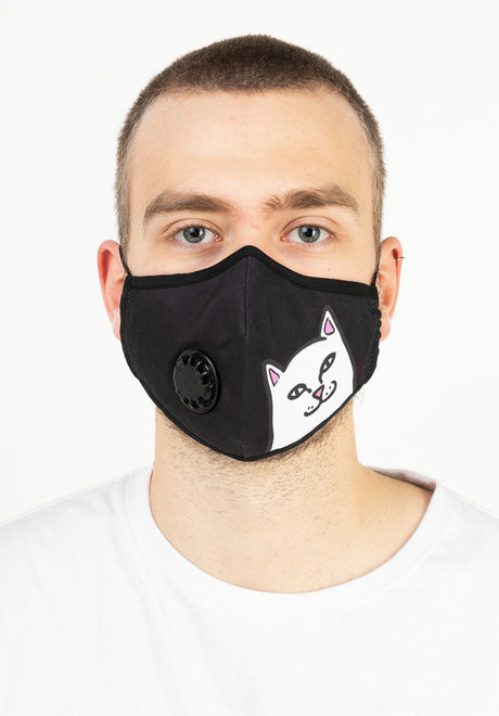 Lord Nermal Ventilated Mask black Rückenansicht