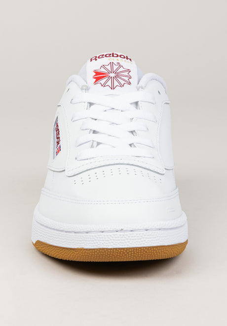 Club C 85 white-burgundy Rückenansicht