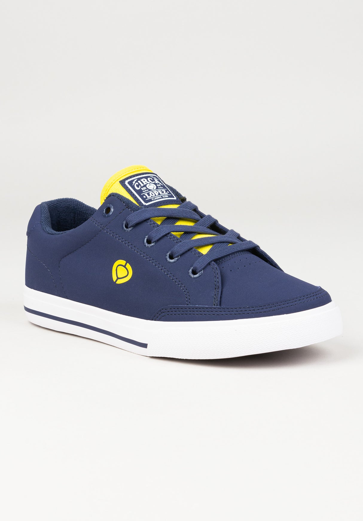 Lopez 50 Slim navy-yellow-white Vorderansicht