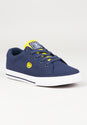 Lopez 50 Slim navy-yellow-white Vorderansicht