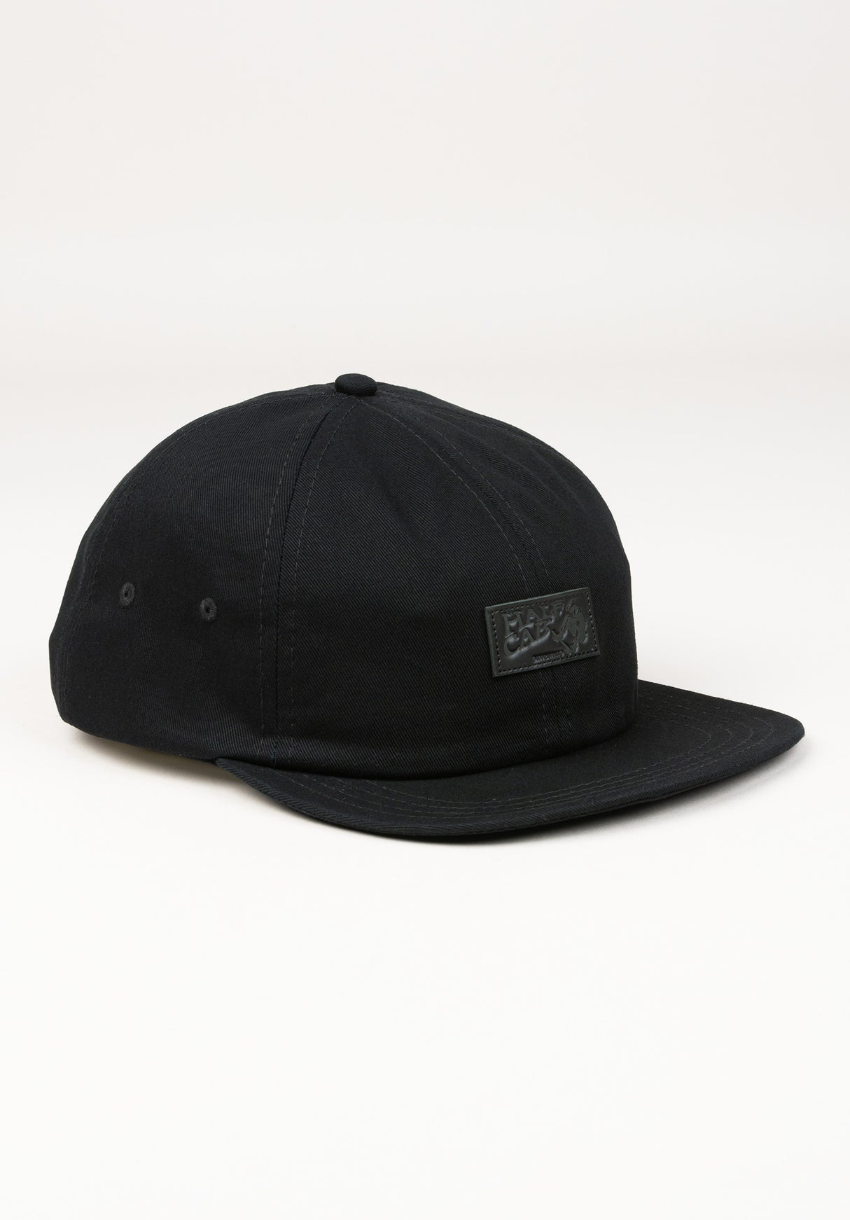 Half Cap 30th Vintage unstructured black Vorderansicht
