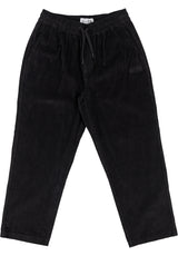 Hydra Corduroy Elastic Pants black Vorderansicht
