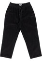 Hydra Corduroy Elastic Pants black Vorderansicht