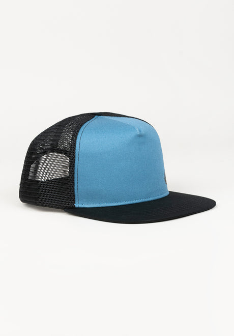 Oval Snapback blue Vorderansicht