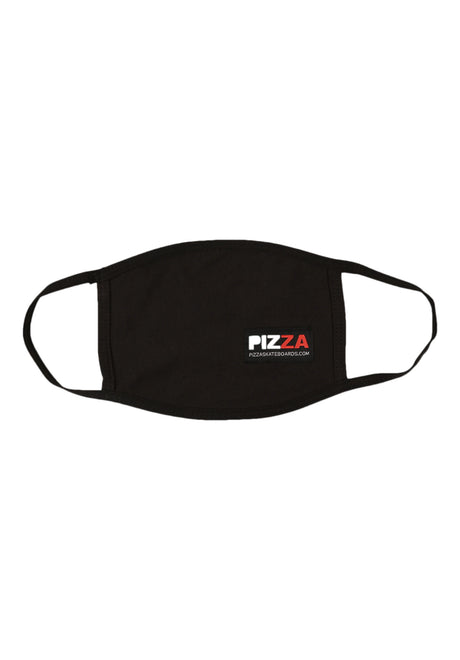 Flag Face Mask black Vorderansicht
