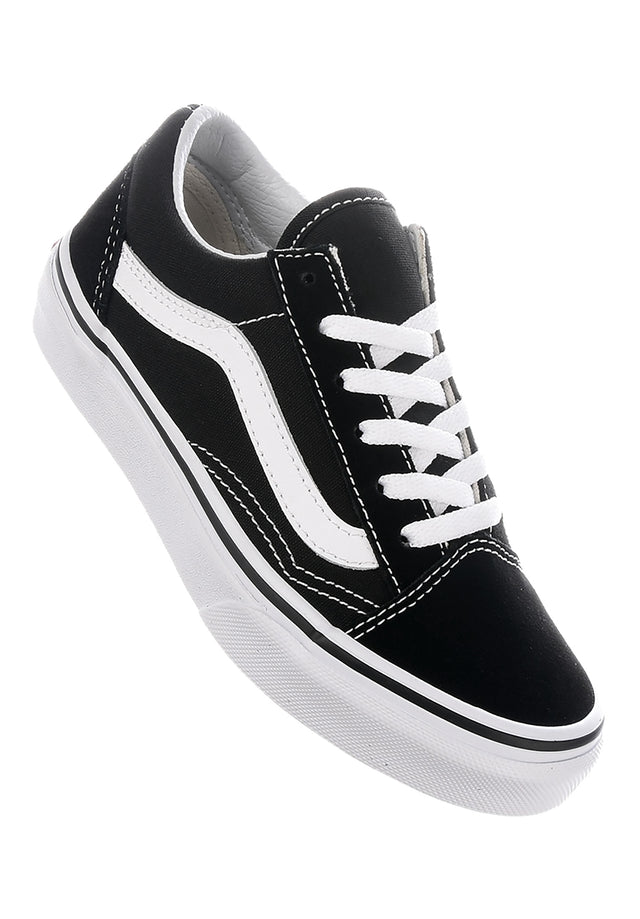 Black vans shoes for boys Clearance
