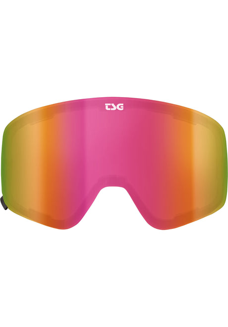 Replacement Lens Goggle Goggle Four S pink rainbow chrome Vorderansicht