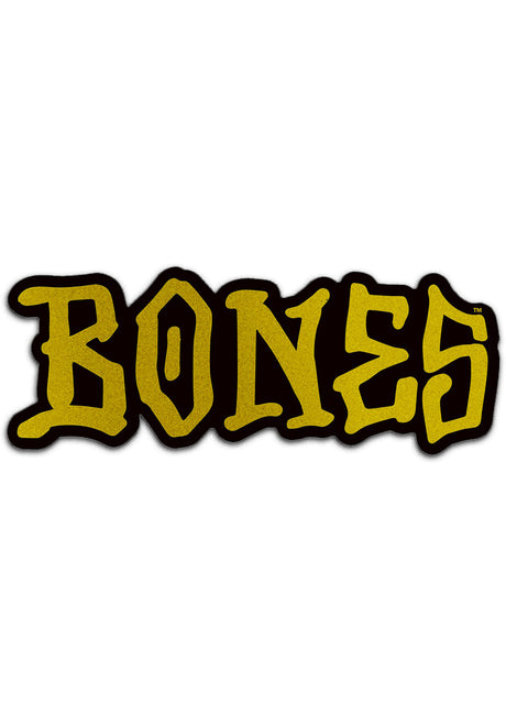 OG Bones 3" Sticker gold Vorderansicht